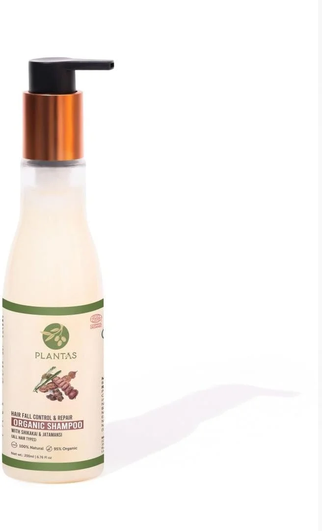 شامپو کنترل ریزش مو ارگانیک Plantas Creando برای ترمیم و کنترل ریزش مو، حاوی شیکاکای و جاتامانسی - 200 میلی لیتر شامپو کنترل ریزش مو ارگانیک Plantas Creando برای ترمیم و کنترل ریزش مو، حاوی شیکاکای و جاتامانسی - 200 میلی لیتر