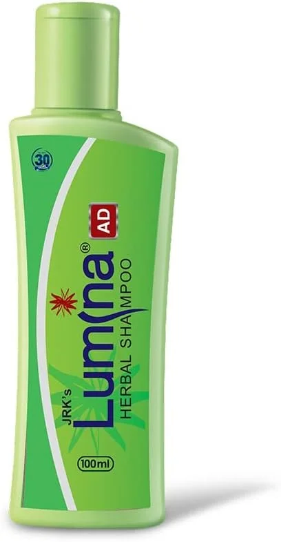 شامپو گیاهی ضد شوره لومینا ای دی کاردورا پروداکتس (100 میلی لیتر) - بسته 4 عددی | کمک به کاهش شوره سر، خارش و تحریک پوست سر | حاوی عصاره های گیاهی مانند چریش، آلوئه ورا و گل بامیه