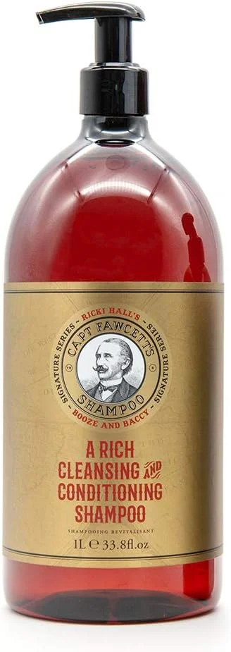 شامپو کاپیتان فاوست مدل Ricki Hall's Booze and Baccy (1 لیتر/33.8 اونس)