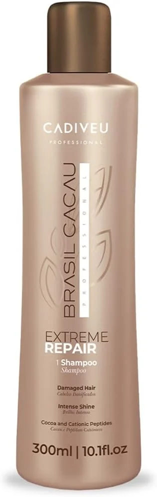 شامپو ترمیم کننده موهای آسیب دیده کادیوو برزیل کاکائو اکستریم ریپیر (300 میلی لیتر)