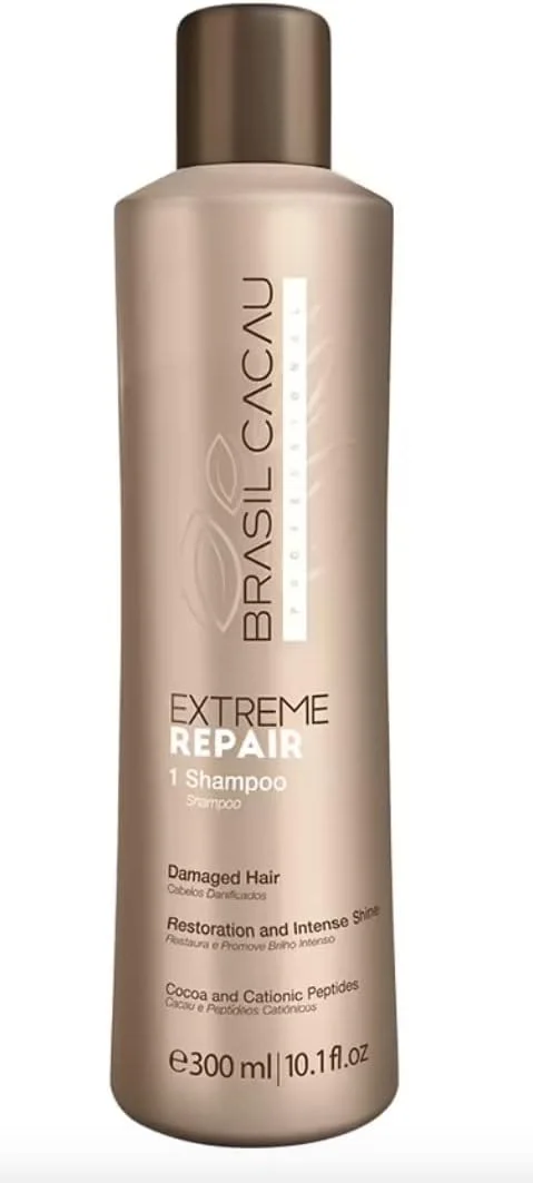 شامپو ترمیم کننده قوی کادیوو برزیل کاکائو - 300 میلی لیتر، بدون سولفات
