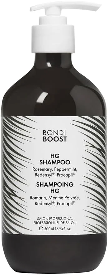 شامپو بوندی بوست HG حجم 500 میلی لیتر - بهبود ظاهر موهای نازک - فرمول حجم دهنده - آبرسان + مغذی - بدون سولفات + پارابن، برای زنان + مردان - وگان/بدون تست حیوانی - ساخت استرالیا