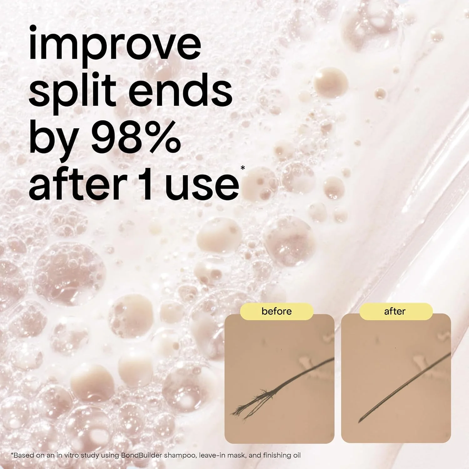 شامپو ترمیم کننده سریع موهای آسیب دیده BONDIBOOST [300 میلی لیتر]، فرمول تقویت کننده برای ترمیم و بازسازی مو، درمان عمیق نرم کننده و مغذی برای نتایج سالم تر