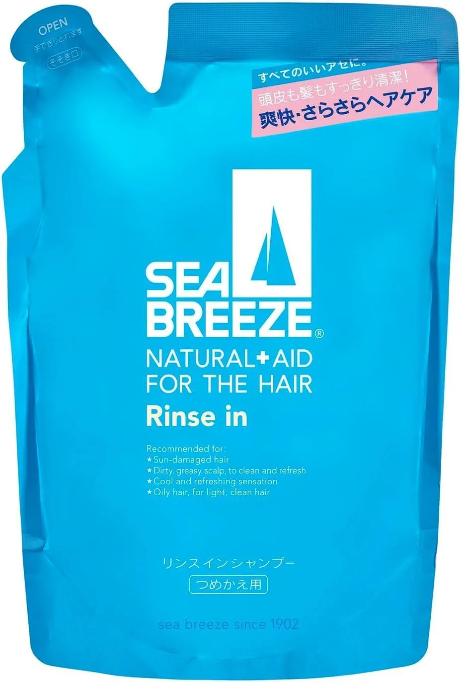 مایع شستشوی موی سر Sea Breeze، بسته 3 عددی، حجم 400 میلی لیتر