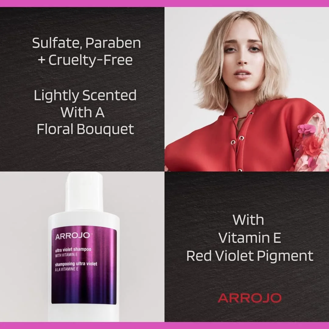 شامپو آرروژو Ultra Violet، رایحه دسته گل، ۲۵۰ میلی لیتر