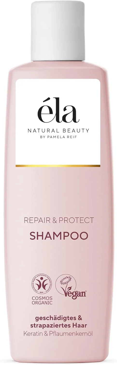 شامپو ترمیم کننده و محافظ موهای طبیعی éla حجم 250 میلی لیتر