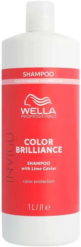 شامپو موهای رنگ شده ولا پروفشنالز اینویگو کالر بریلیانس مناسب موهای نازک - شامپو درخشان کننده برای موهای نازک و رنگ شده - مراقبت ملایم با ویتامین E و pH پایین