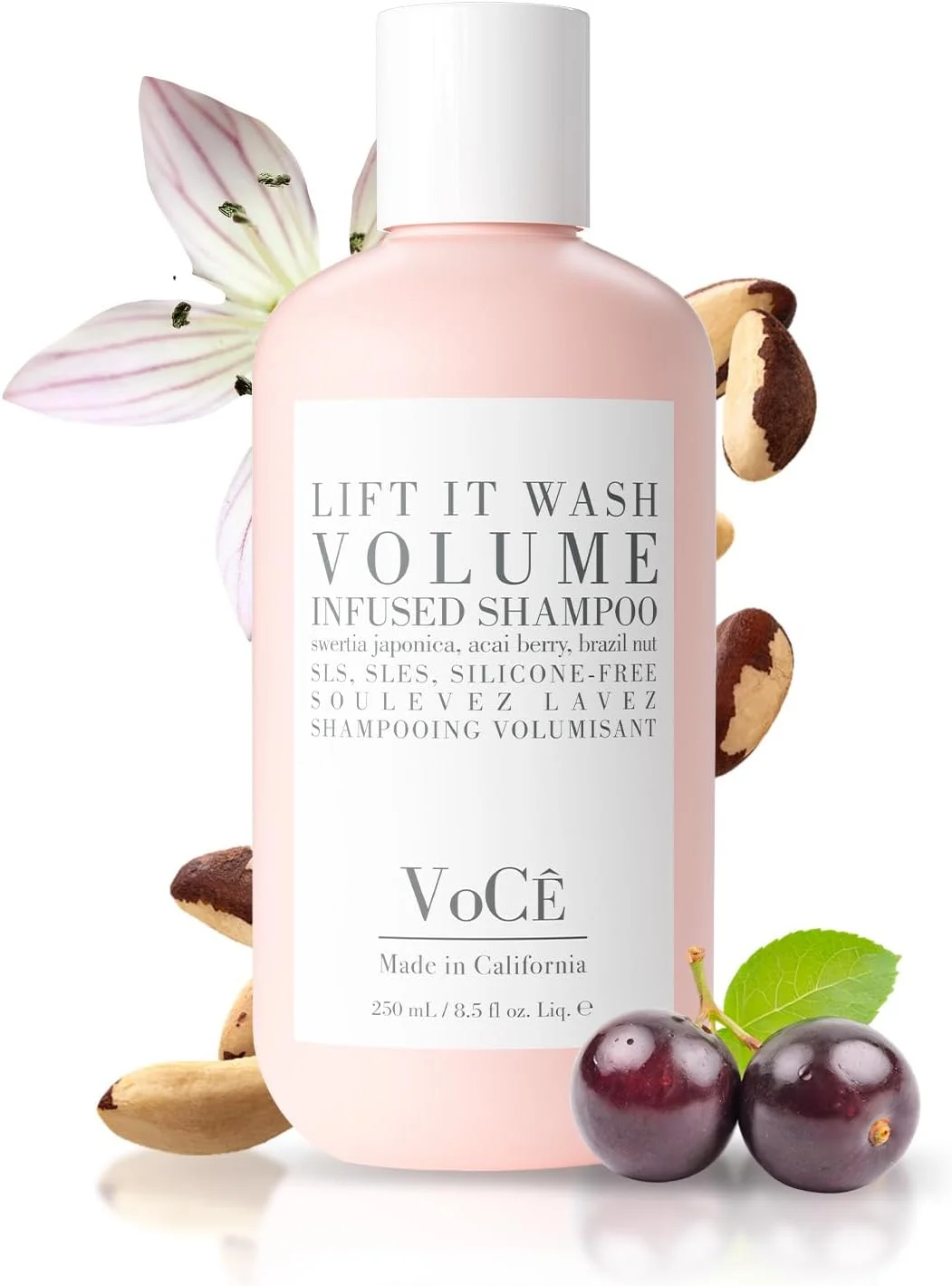 شامپو حجم دهنده مو Voce Haircare مدل Lift It، حجم 237 میلی لیتر