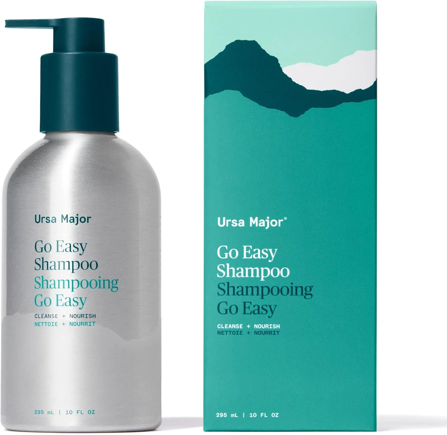 شامپو روزانه ملایم اورسا میجر | طبیعی، بدون سولفات، وگان، بدون تست حیوانی، غیر سمی | فرموله شده برای آقایان و بانوان و انواع مو | 295 میل