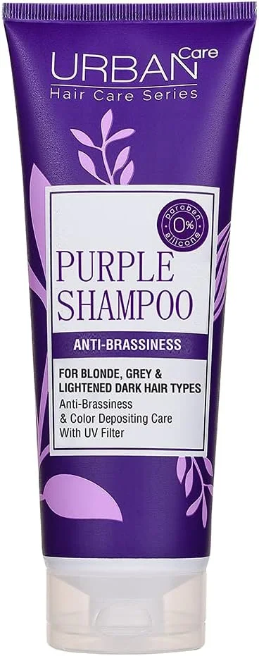 شامپو بنفش ضد زردی موهای بلوند و خاکستری اوربان کر، 250 میلی لیتر