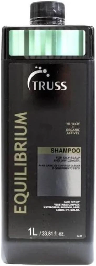 شامپو تعادل بخش پوست سر تروس، ترمیم کننده موخوره، شامپو آبرسان برای موهای رنگ شده، ۱۰۰۰ میلی لیتر