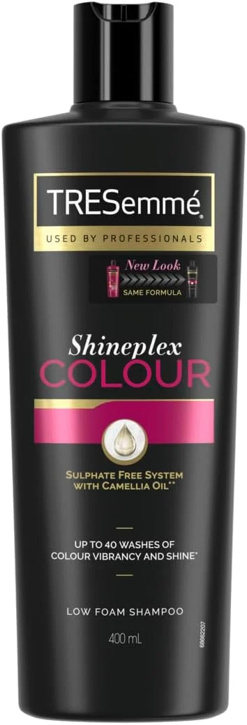 شامپو TRESemmé Colour Shineplex حاوی روغن کاملیا، 400 میلی لیتر