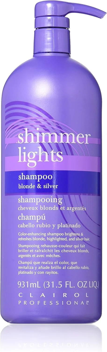 شامپو براق کننده مو توریو کلیرول (آبی) شیمر لایتس 931 میلی لیتر