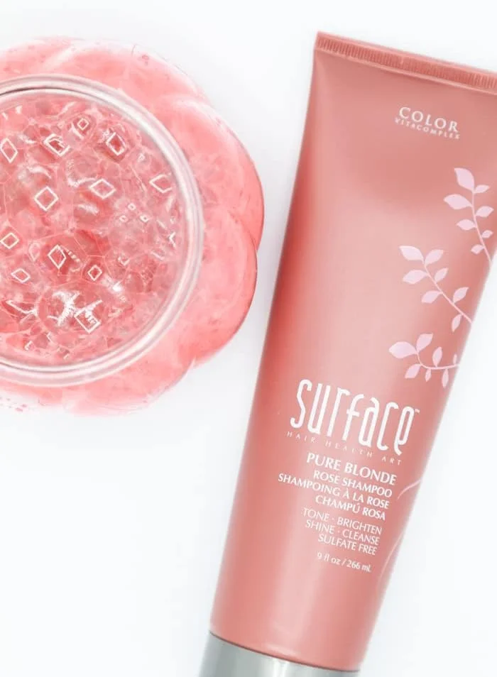 شامپو رز بلوند خالص مو Surface، 9 اونس مایع