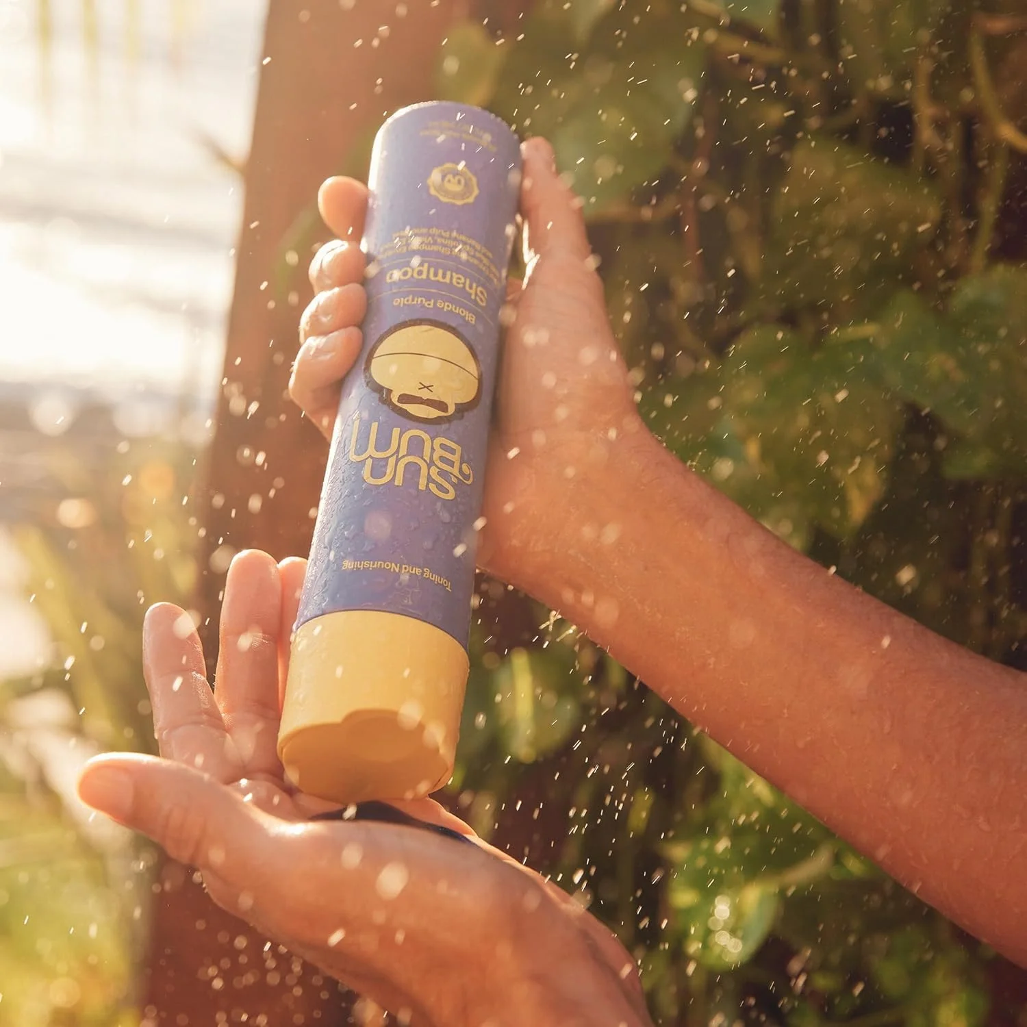 شامپو ضد زردی موهای بلوند سان بام حجم 295 میل