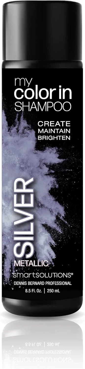 شامپو رنگساژ اسمارت سلوشنز مای کالر این (نقره ای متالیک) - بدون سولفات و پارابن، رنگ مو | ساخت آمریکا (8 رنگ)