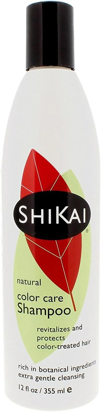 شامپو مراقبت از رنگ مو شیکای، گیاهی، بدون صابون، بدون مواد شوینده، احیا کننده و محافظت کننده از موهای رنگ شده (355 میلی لیتر، بسته 3 عددی) شامپو مراقبت از رنگ مو شیکای، گیاهی، بدون صابون، بدون مواد شوینده، احیا کننده و محافظت کننده از موهای رنگ شده (355 میلی لیتر، بسته 3 عددی)