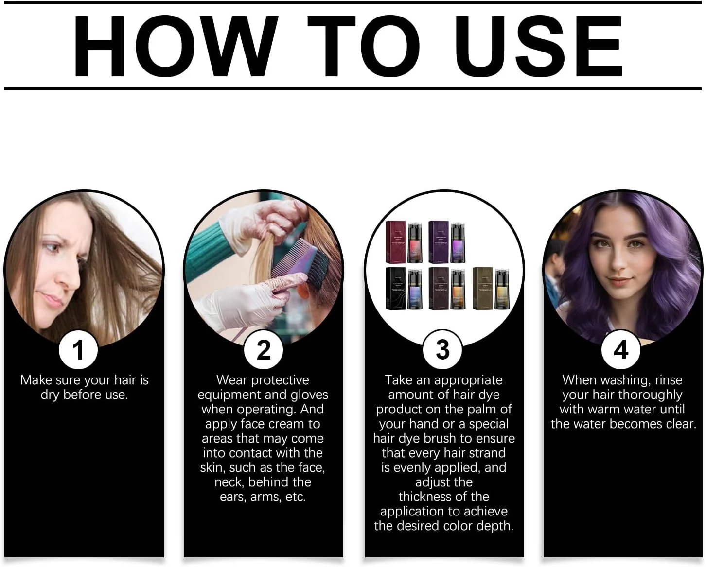 شامپو رنگ مو، شامپو رنگ مو گیاهی طبیعی، رنگ کردن مو در چند دقیقه، شستشوی رنگ 3 در 1 برای پوشش موهای سفید، ایمن، ماندگاری طولانی و آسان برای استفاده (قهوه ای روشن، 200 میلی لیتر)