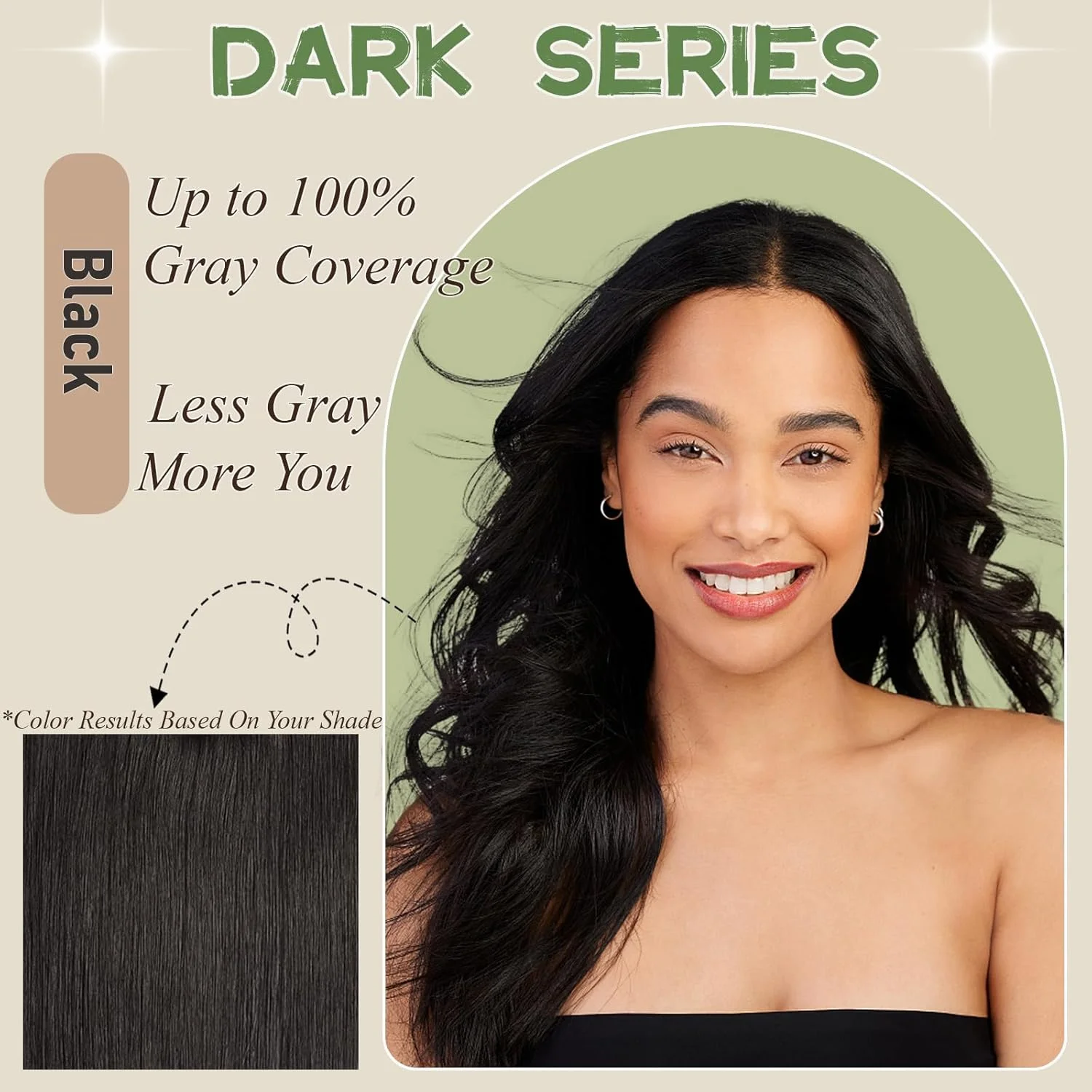 شامپو رنگ موی مشکی 3 در 1، کیت شامپو رنگ موی مشکی فوری 15 دقیقه ای برای پوشش موهای سفید، شامپو رنگ موی ماندگار برای مردان و زنان، ترمیم ریشه آسان تر، عصاره های گیاهی طبیعی