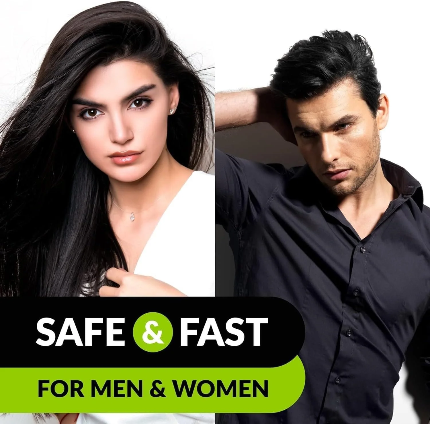 شامپو رنگ مو وی کر سوپر ایزی مناسب خانم ها و آقایان 180 میلی لیتر | رنگ موی سر، سبیل، ریش، دست ها و سینه فقط در 5 دقیقه | بدون پارابن، آمونیاک و سولفات (مشکی طبیعی)