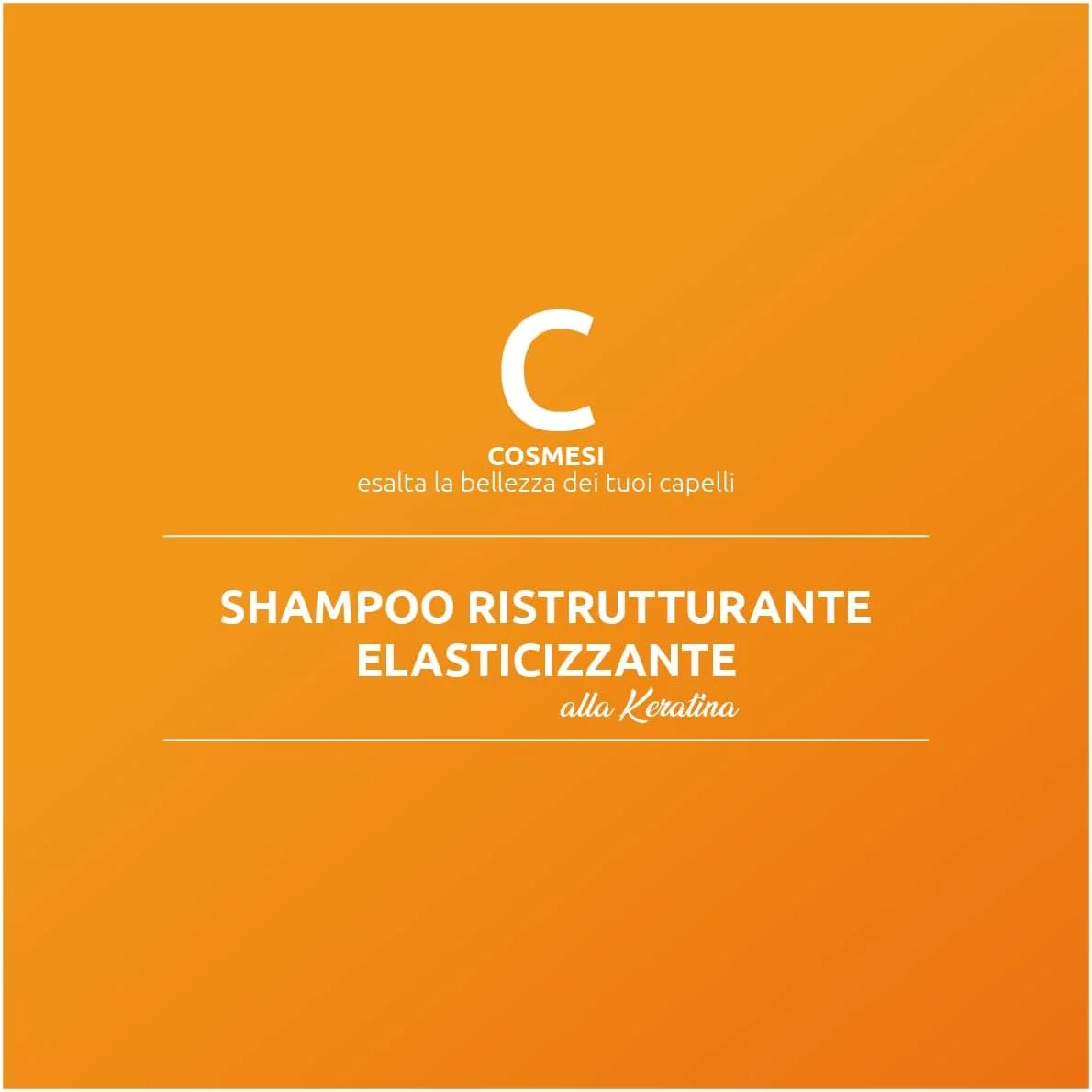 شامپو بازسازی کننده کراتینه مو ساینس هیر کر 200 میلی لیتر - برای موهای حساس و تحت درمان - بسته بندی مواد طبیعی 100% قابل بازیافت - ساخت ایتالیا