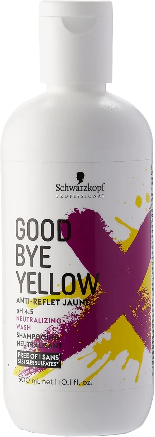 شامپو مو شوارتسکف پروفشنال گودبای یلو، خنثی کننده، 300 میلی لیتر