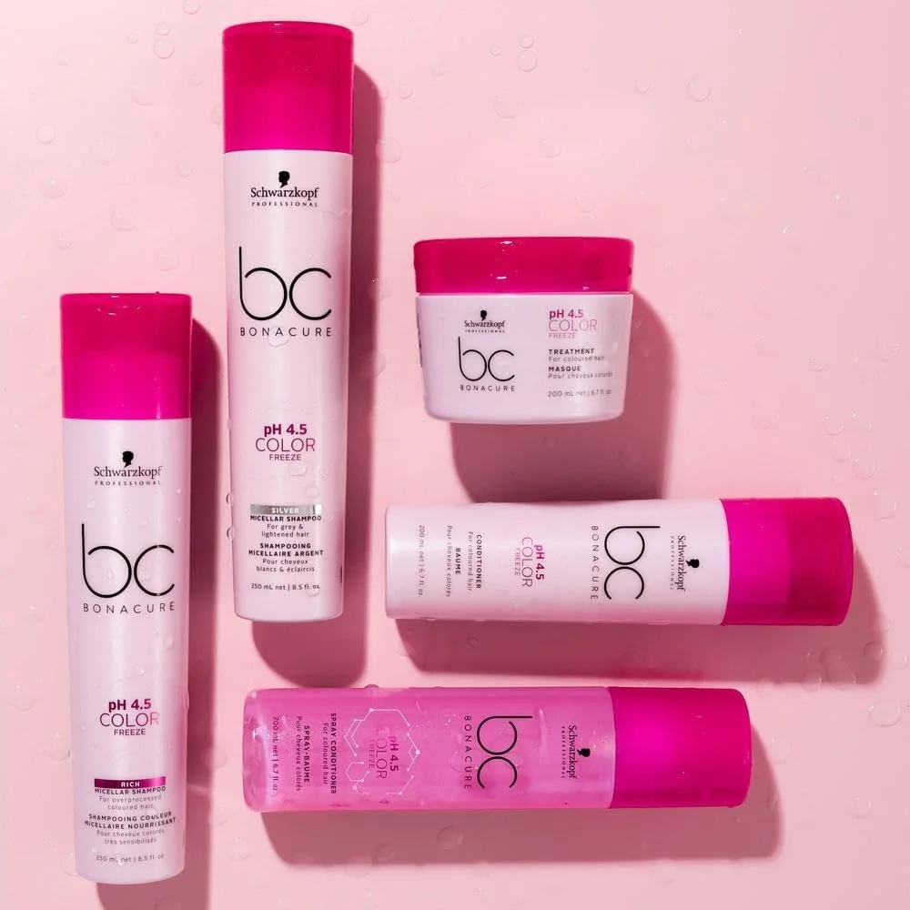 شامپو نقره ای تثبیت کننده رنگ مو شوارتسکف پروفشنال بوناکور PH 4.5، حجم 1 لیتر