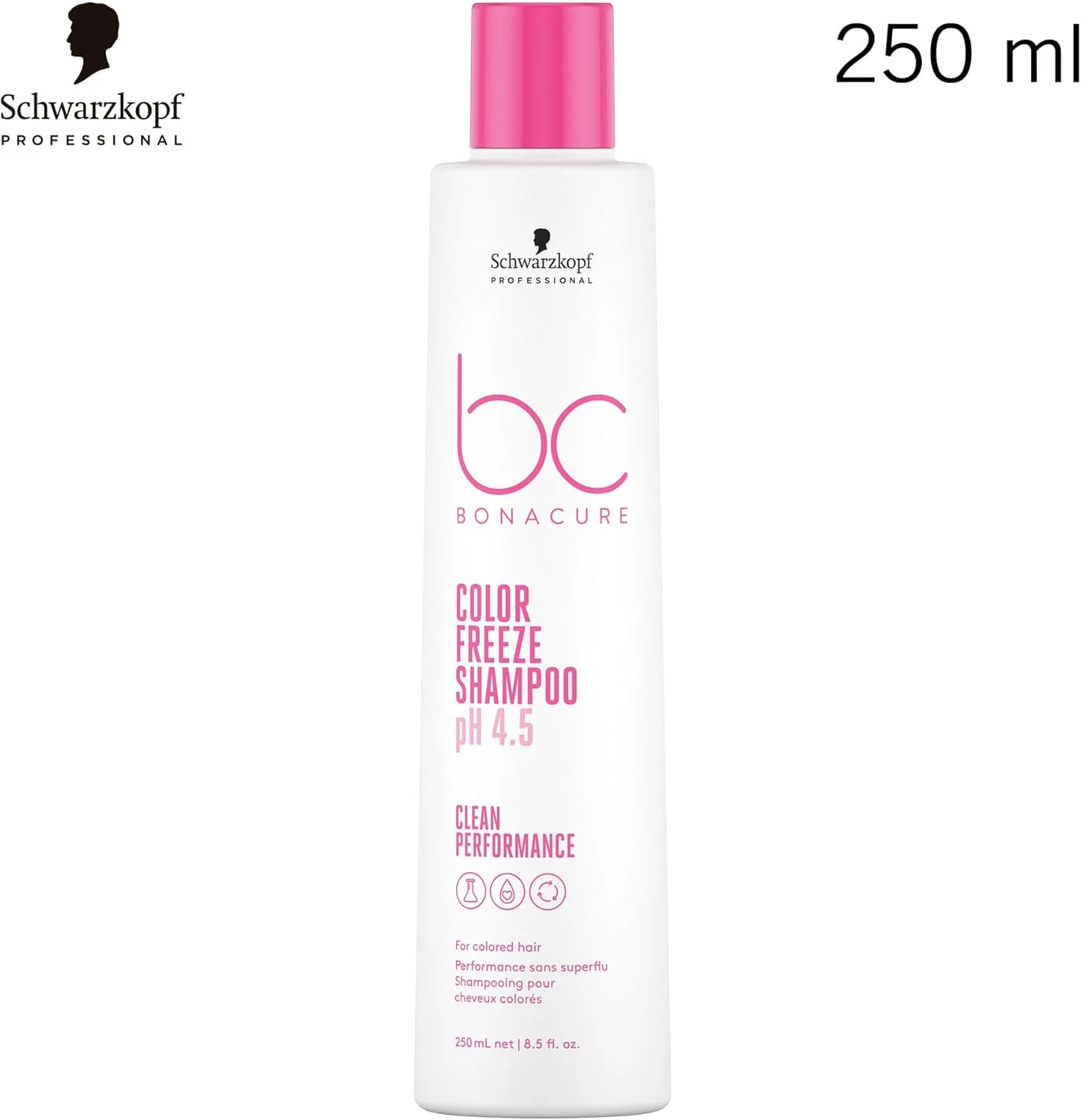 شامپو میسلار نقره ای تثبیت کننده رنگ مو شوارتسکف BC Bonacure ph 4.5