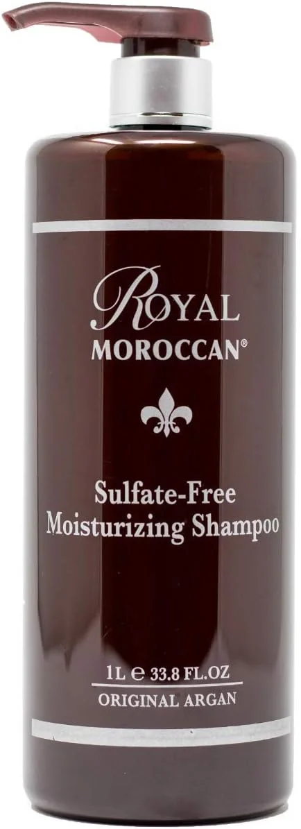 فرمول رویال مراکشی - شامپو مرطوب کننده بدون سولفات (1000 میلی لیتر) - بر پایه روغن آرگان مراکشی، برای موهای رنگ شده