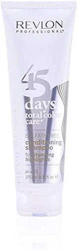 شامپو نرم کننده مو رولونیسیمو 45 روزه مراقبت کامل از رنگ مو - "Stunning Highlights"، 275 میلی لیتر، شامپو محافظت از رنگ مو برای موهای بلوند روشن، هایلایت شده و سفید، شامپو مراقبت برای رنگ موی شدید