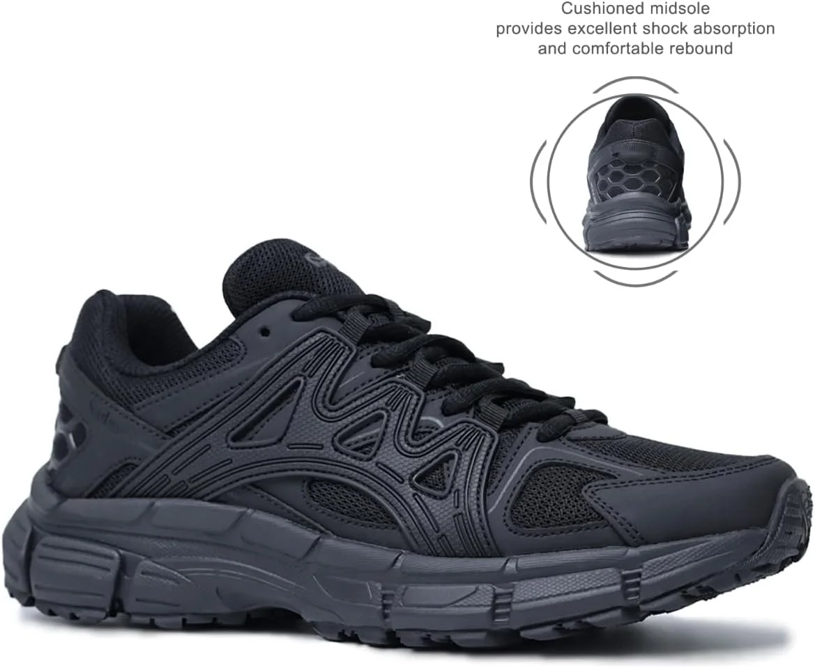 کفش پیاده روی زنانه Sadmon - راحت، تنفس پذیر، تمام مشکی، پنجه باریک، مناسب برای دویدن های غیررسمی - ضد لغزش، مناسب ورزش در باشگاه - کفش پیاده روی با بالشتک مناسب فضای باز، سفید رترو، سایز 8.5 کفش پیاده روی زنانه Sadmon - راحت، تنفس پذیر، تمام مشکی، پنجه باریک، مناسب برای دویدن های غیررسمی - ضد لغزش، مناسب ورزش در باشگاه - کفش پیاده روی با بالشتک مناسب فضای باز، سفید رترو، سایز 8.5