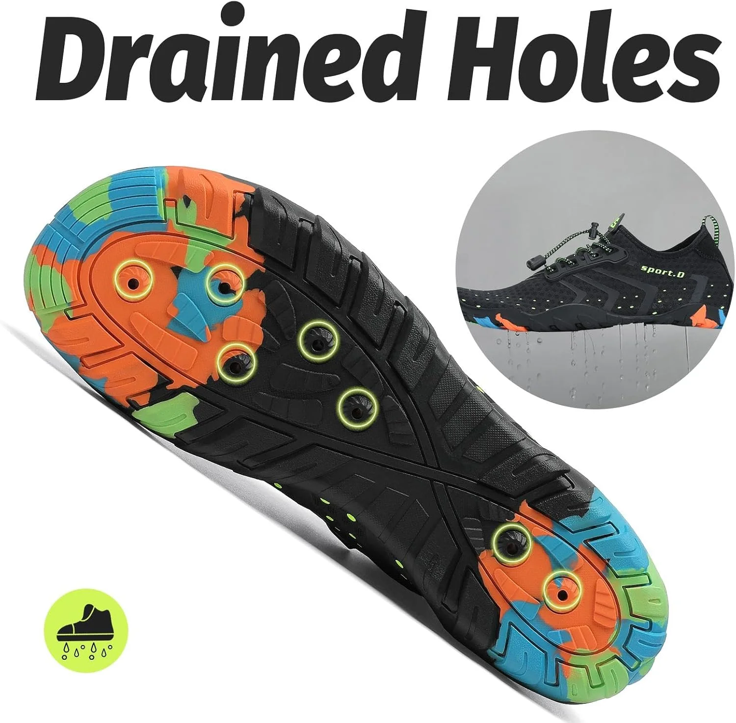 کفش های آبی زنانه ساگوارو - کفش های شنا، جوراب های آکوای پابرهنه با قابلیت خشک شدن سریع برای ساحل، استخر، موج سواری و فعالیت های خارج از منزل کفش های آبی زنانه ساگوارو - کفش های شنا، جوراب های آکوای پابرهنه با قابلیت خشک شدن سریع برای ساحل، استخر، موج سواری و فعالیت های خارج از منزل