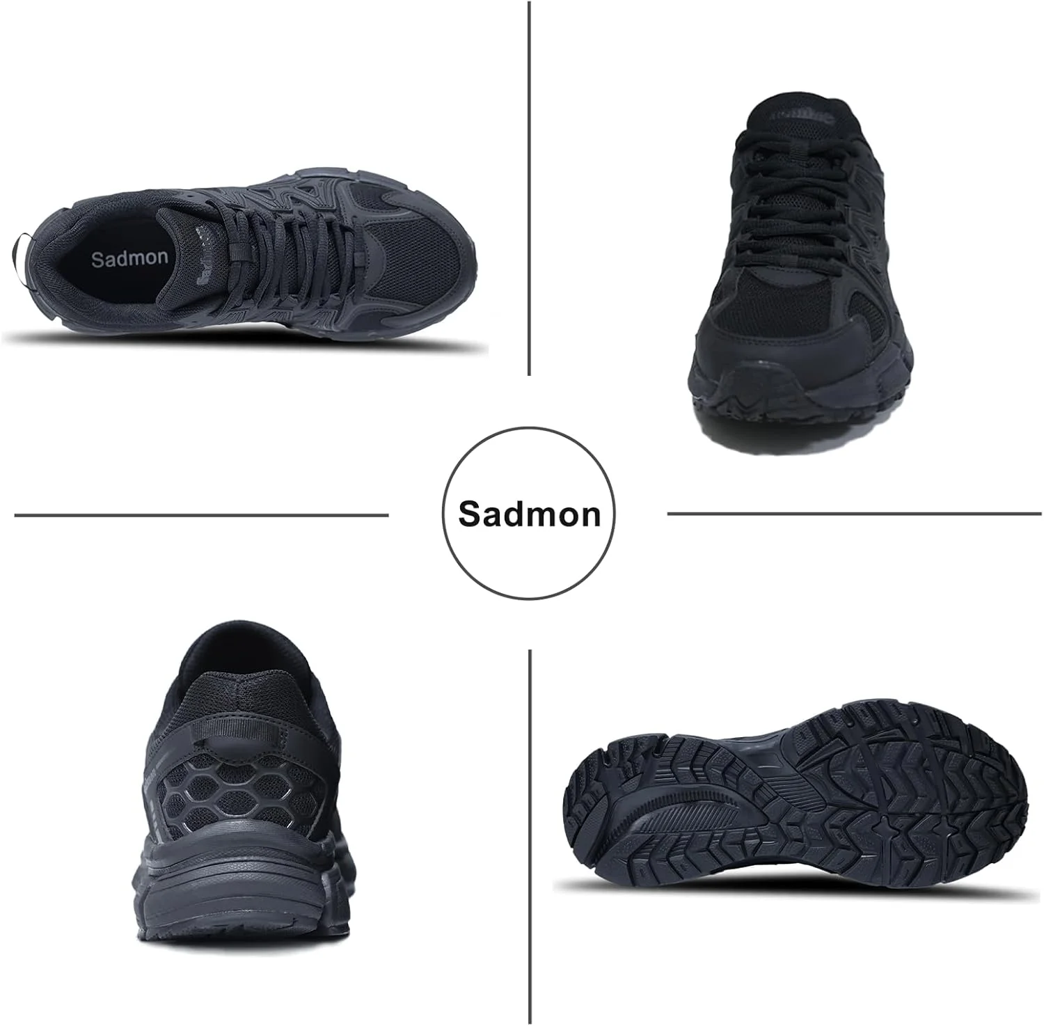 کفش پیاده روی زنانه Sadmon - راحت، تنفس پذیر، تمام مشکی، پنجه باریک، مناسب برای دویدن های غیررسمی - ضد لغزش، مناسب ورزش در باشگاه - کفش پیاده روی با بالشتک مناسب فضای باز، سفید رترو، سایز 8.5 کفش پیاده روی زنانه Sadmon - راحت، تنفس پذیر، تمام مشکی، پنجه باریک، مناسب برای دویدن های غیررسمی - ضد لغزش، مناسب ورزش در باشگاه - کفش پیاده روی با بالشتک مناسب فضای باز، سفید رترو، سایز 8.5