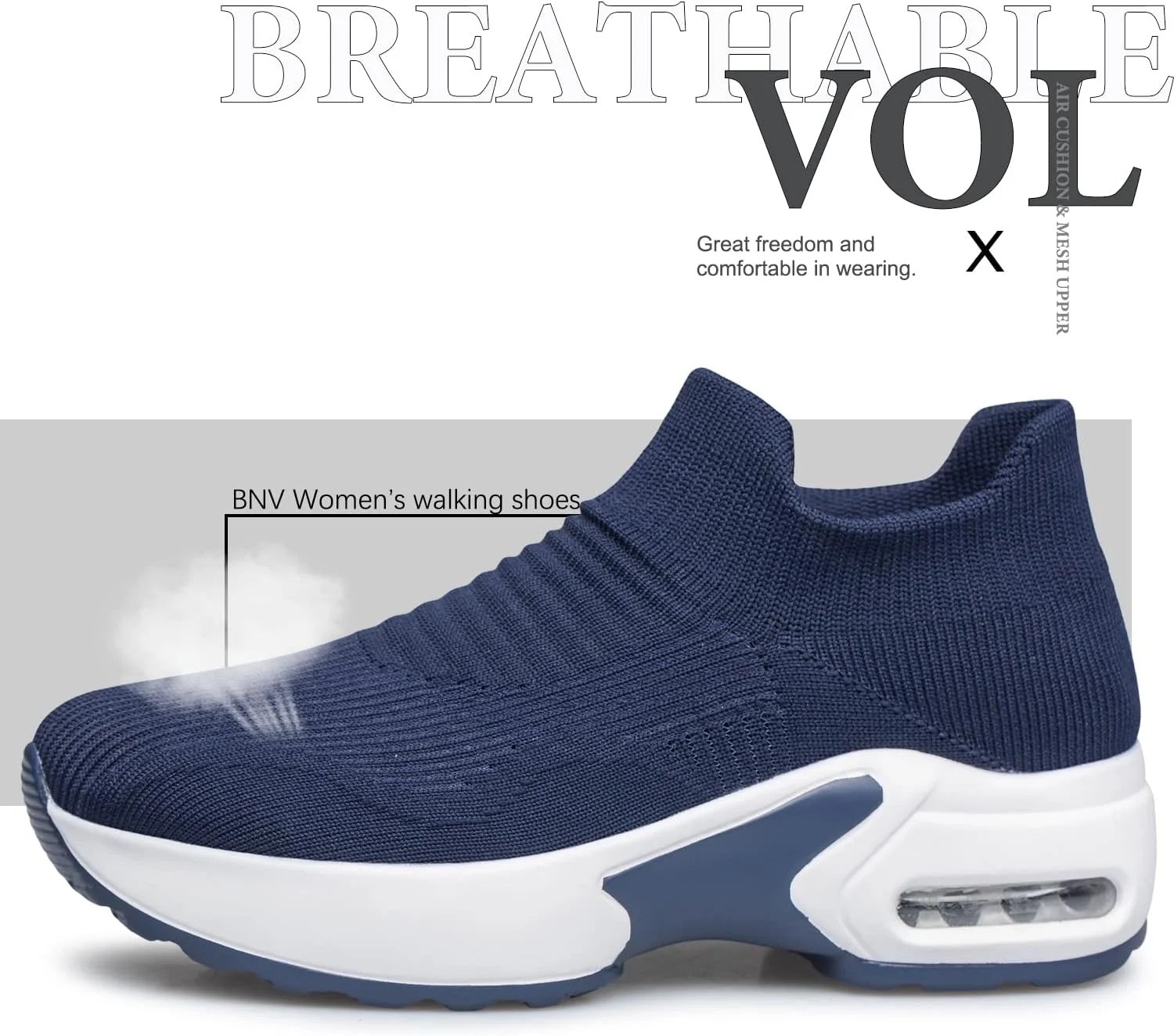 کفش پیاده روی زنانه Raoendis - کفش های کتانی جورابی روزمره و غیر رسمی، کفش های کار پرستاری راحت و بدون بند کفش پیاده روی زنانه Raoendis - کفش های کتانی جورابی روزمره و غیر رسمی، کفش های کار پرستاری راحت و بدون بند