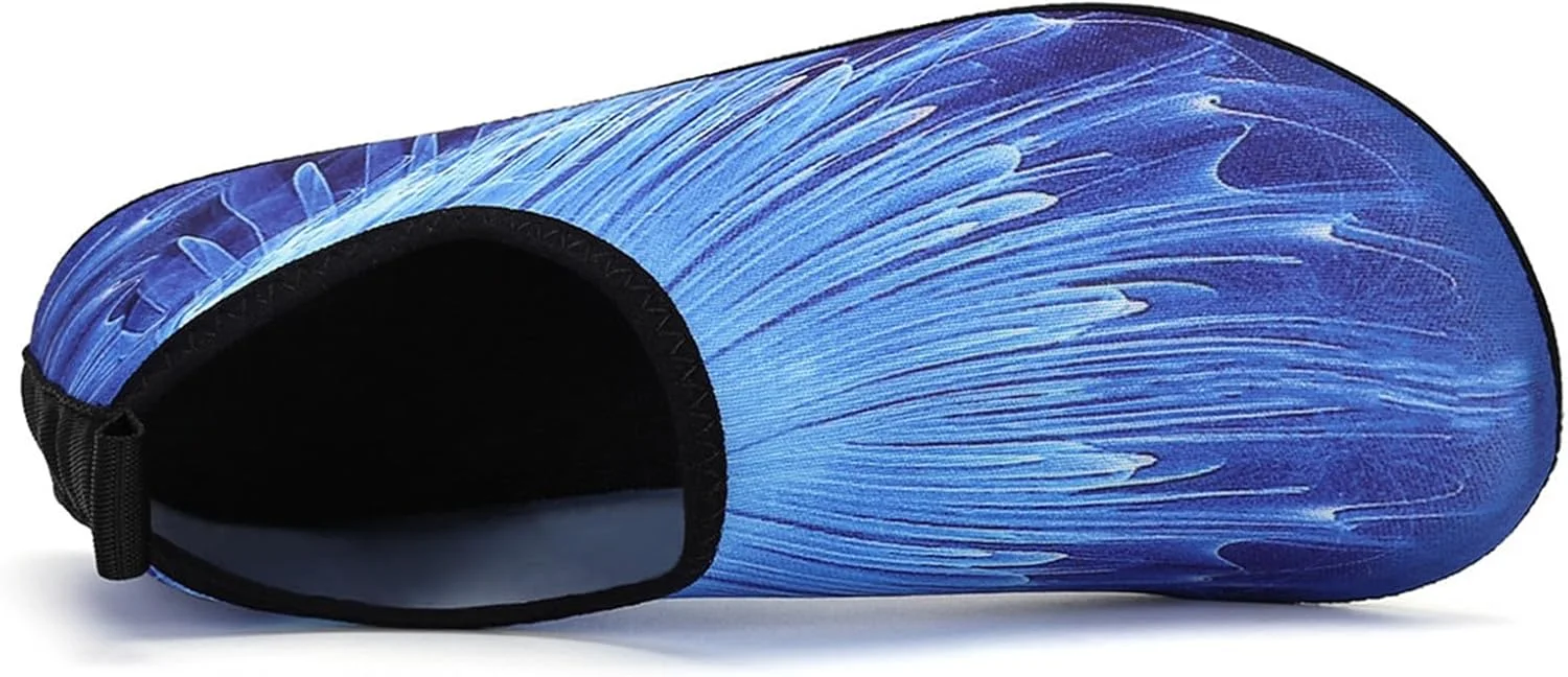 کفش آبی زنانه مردانه، جورابهای آکوا لغزنده، سریع خشکشونده و پا برهنه برای شنا، ساحل، استخر، موجسواری، رودخانه، قایقرانی و تمرین یوگا کفش آبی زنانه مردانه، جورابهای آکوا لغزنده، سریع خشکشونده و پا برهنه برای شنا، ساحل، استخر، موجسواری، رودخانه، قایقرانی و تمرین یوگا