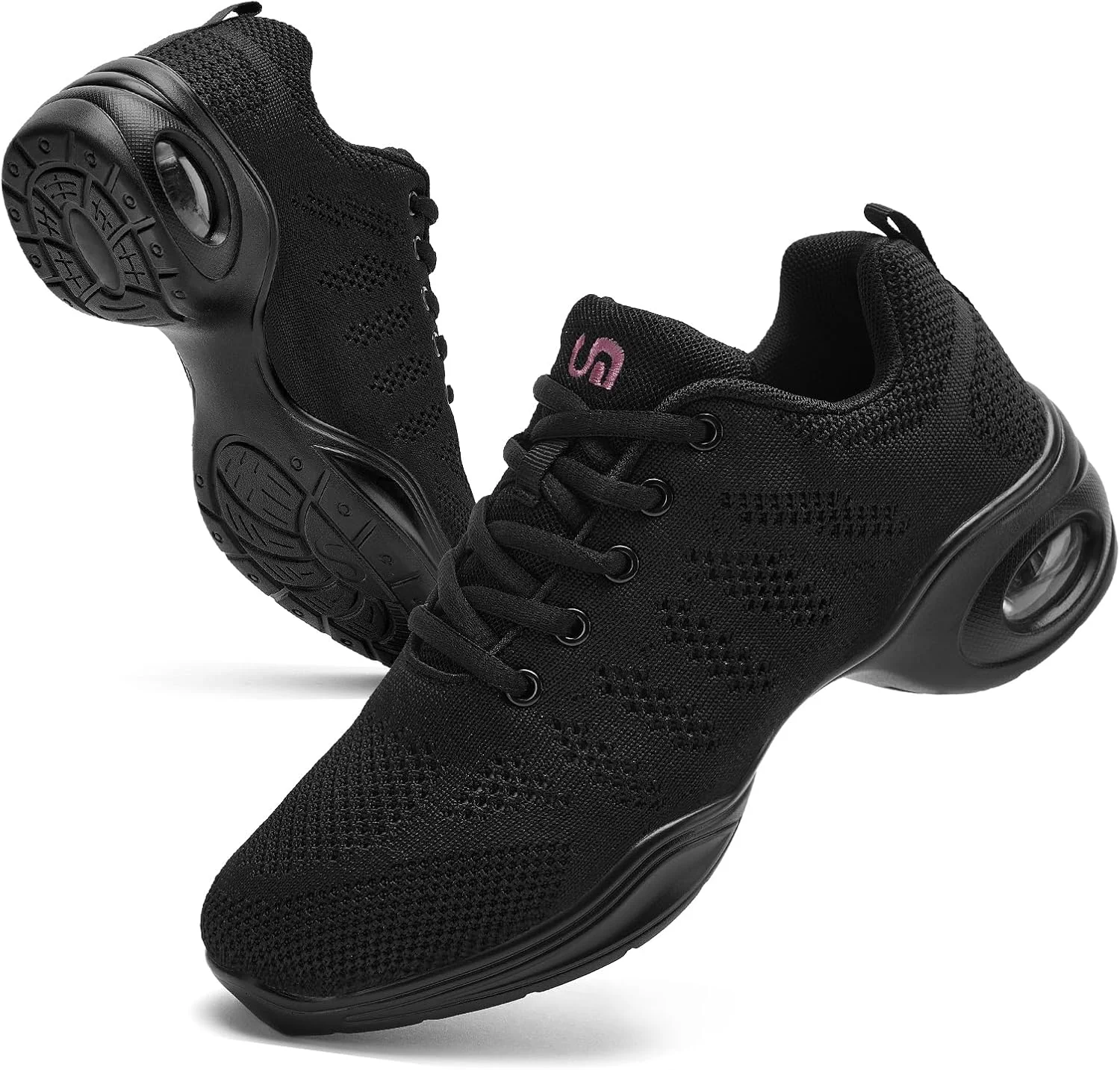 کفش رقص زنانه PPQ، کفش جاز زنانه، کفش ورزشی رقص زنانه، تنفس پذیر، دارای زیره جداگانه با بالشتک هوا، مناسب رقص، پیاده روی و ورزش کفش رقص زنانه PPQ، کفش جاز زنانه، کفش ورزشی رقص زنانه، تنفس پذیر، دارای زیره جداگانه با بالشتک هوا، مناسب رقص، پیاده روی و ورزش