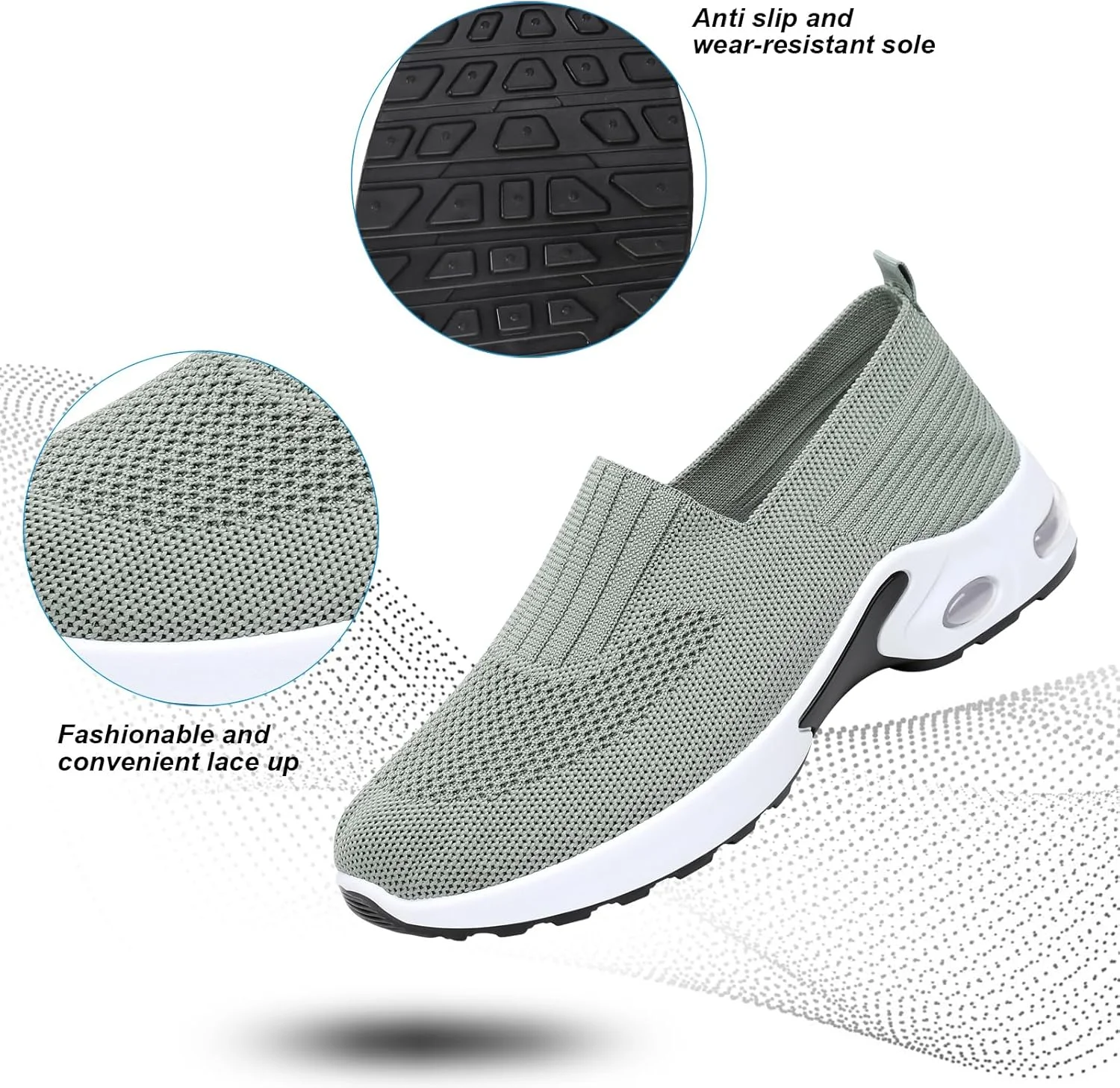 کفش های دویدن زنانه پدجین، کفش های ورزشی، کفش های دویدن خیابانی، کفش های تمرین برای دویدن و تناسب اندام