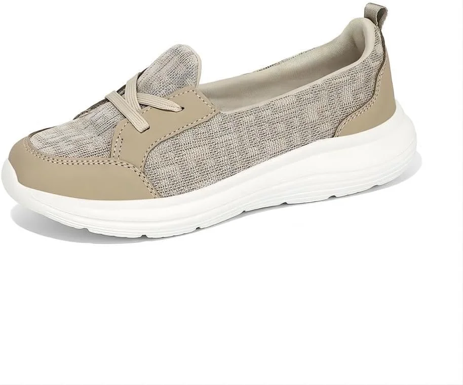 کفش پیاده روی طبی زنانه، دارای کفی نرم و ضد لغزش، با رویه مشبک و سبک کفش پیاده روی طبی زنانه، دارای کفی نرم و ضد لغزش، با رویه مشبک و سبک