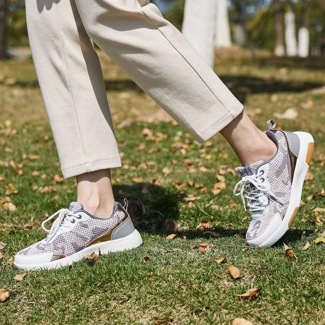 کفش پیاده روی زنانه ارتوکامفورت با پشتیبانی از قوس پا، کفش کتانی شیک و راحت برای پلانتار فاسیایتیس، کفش های غیر رسمی برای تسکین درد پاشنه و پا کفش پیاده روی زنانه ارتوکامفورت با پشتیبانی از قوس پا، کفش کتانی شیک و راحت برای پلانتار فاسیایتیس، کفش های غیر رسمی برای تسکین درد پاشنه و پا