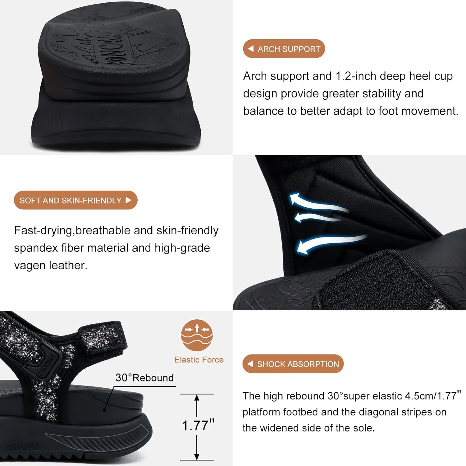 صندل ورزشی زنانه اونکای مدل Ow893 صندل ورزشی زنانه اونکای مدل Ow893