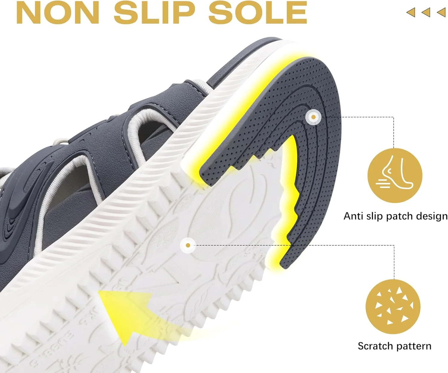 صندل پیاده روی زنانه ONCAI، صندل های ورزشی و پیاده روی با پشتیبانی از قوس پا، کفی طبی مناسب فضای باز برای پلانتار فاسیایتی، صندل زنانه با بند قابل تنظیم (سایز 6-12 آمریکا) صندل پیاده روی زنانه ONCAI، صندل های ورزشی و پیاده روی با پشتیبانی از قوس پا، کفی طبی مناسب فضای باز برای پلانتار فاسیایتی، صندل زنانه با بند قابل تنظیم (سایز 6-12 آمریکا)