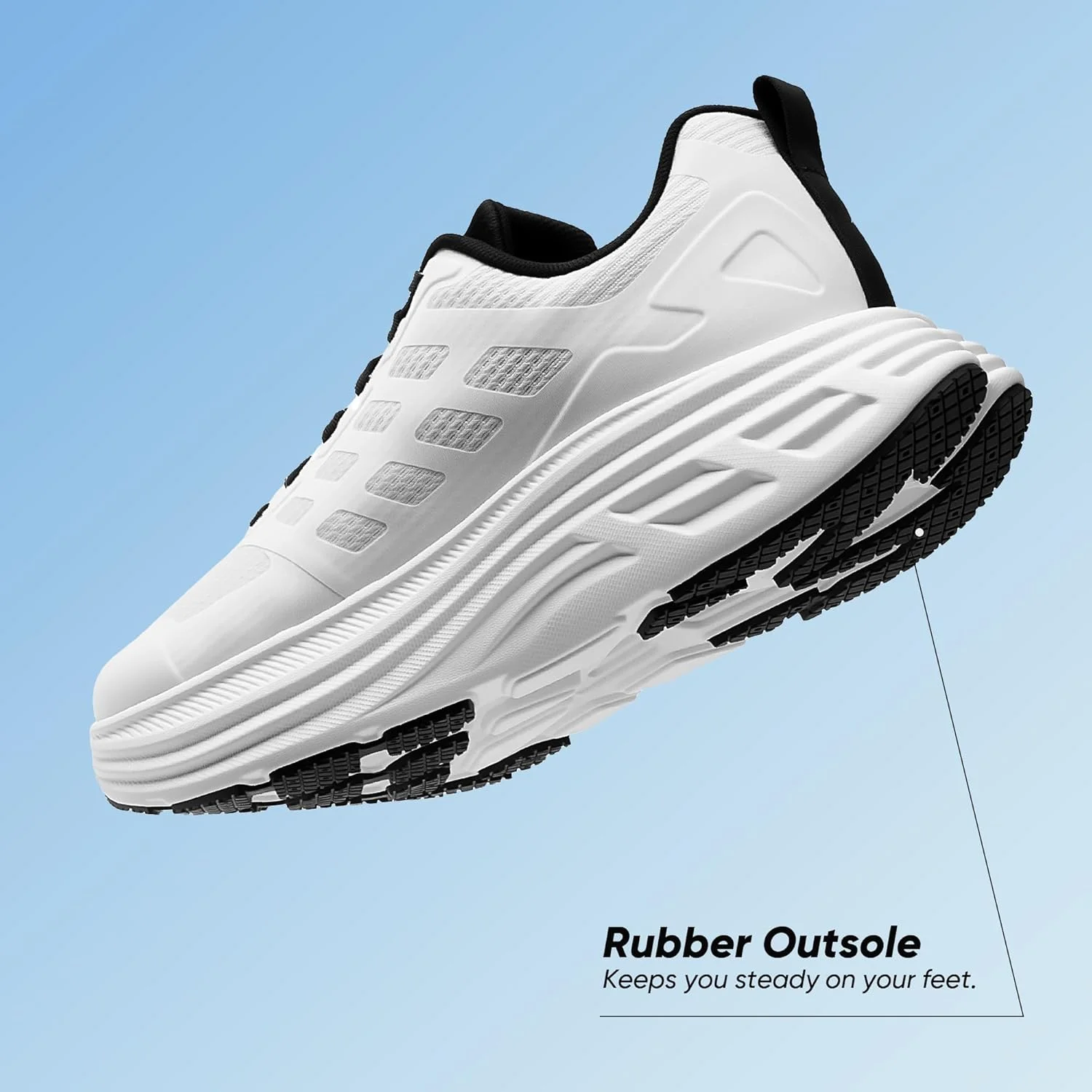 کفش پیاده روی زنانه بدون لغزش و سبک Nortiv 8، سایز 40، سفید، SNWS245W کفش پیاده روی زنانه بدون لغزش و سبک Nortiv 8، سایز 40، سفید، SNWS245W