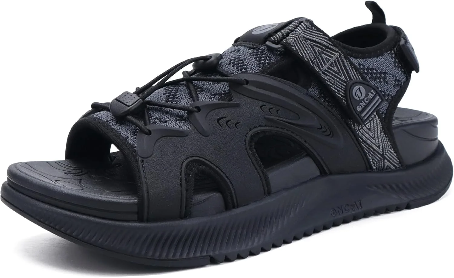 صندل پیاده روی زنانه ONCAI، صندل ورزشی و پیاده روی با پشتیبانی از قوس پا، کفی طبی مناسب برای پلانتار فاسیایتی، صندل زنانه با بند قابل تنظیم (سایز آمریکا 6-12)، مشکی، 7.5 صندل پیاده روی زنانه ONCAI، صندل ورزشی و پیاده روی با پشتیبانی از قوس پا، کفی طبی مناسب برای پلانتار فاسیایتی، صندل زنانه با بند قابل تنظیم (سایز آمریکا 6-12)، مشکی، 7.5