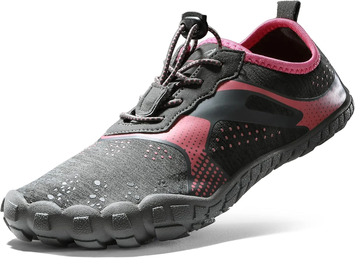 کفش های آبی زنانه نورتیو 8، مناسب ورزش های ساحلی، ماهیگیری، پیاده روی، قایق سواری و موج سواری - خاکستری/هندوانه ای قرمز - سایز 8.5 کفش های آبی زنانه نورتیو 8، مناسب ورزش های ساحلی، ماهیگیری، پیاده روی، قایق سواری و موج سواری - خاکستری/هندوانه ای قرمز - سایز 8.5