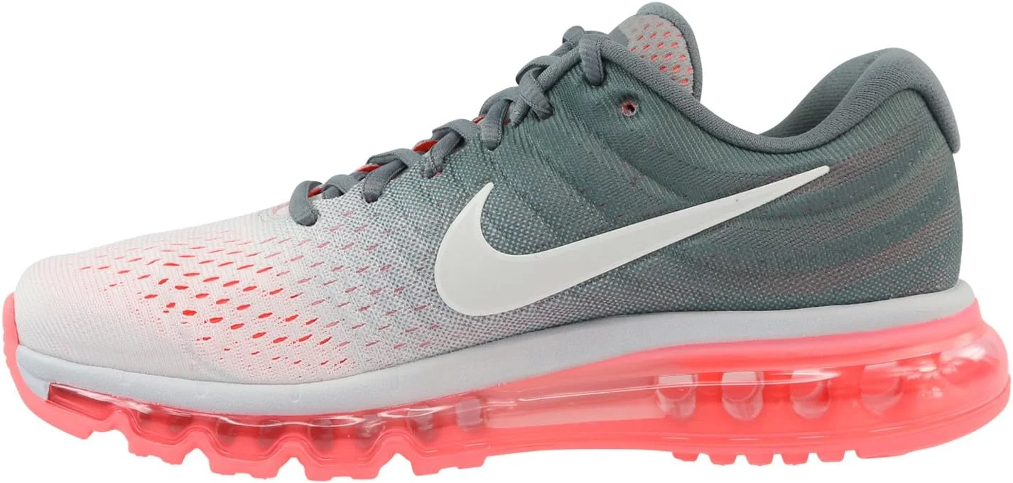 کفش دویدن زنانه نایک ایر مکس 2017 پلاتینیوم خالص/سفید-خاکستری سرد-گدازه داغ سایز 11.0 کفش دویدن زنانه نایک ایر مکس 2017 پلاتینیوم خالص/سفید-خاکستری سرد-گدازه داغ سایز 11.0