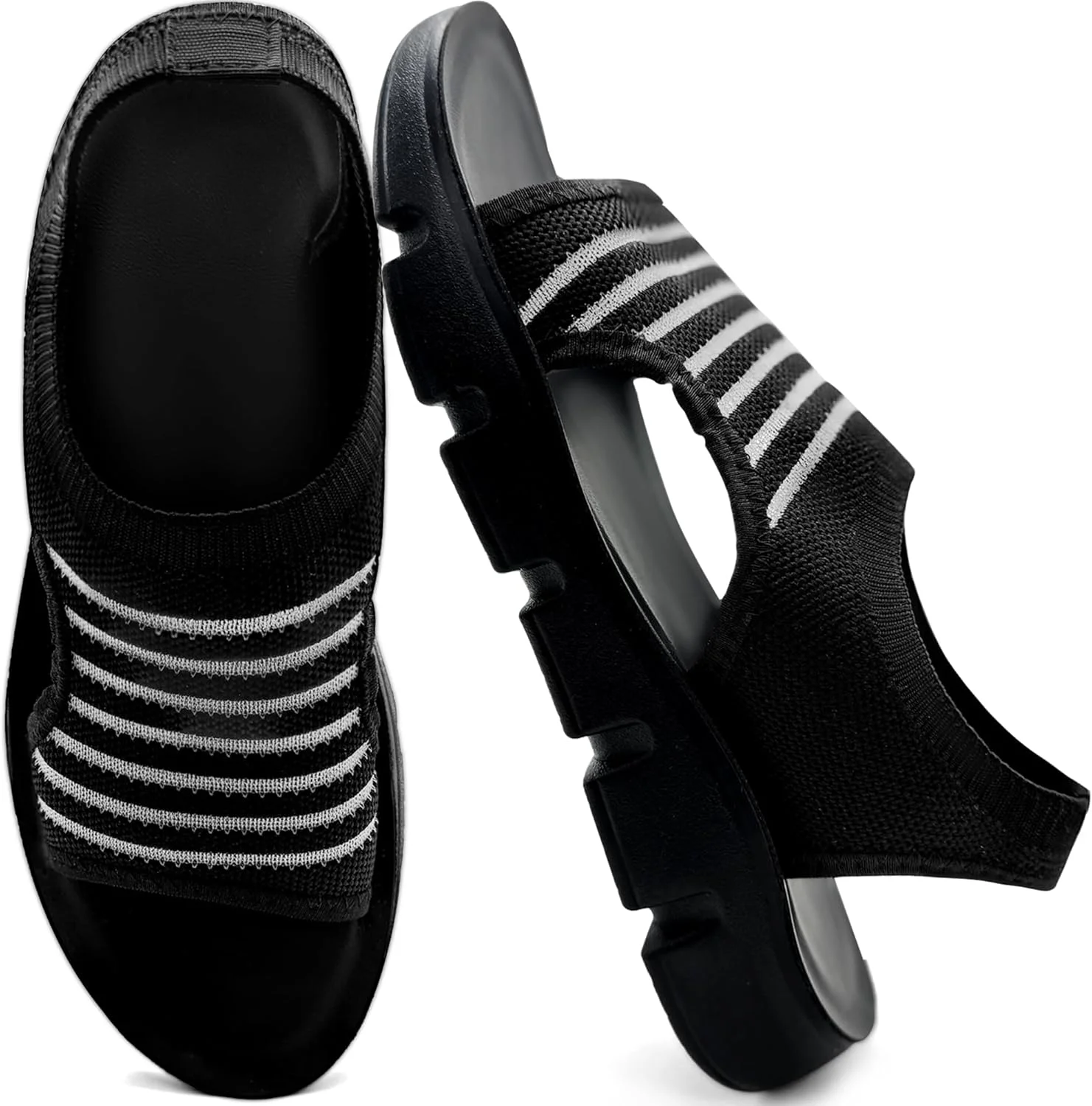 صندل زنانه MLDKASMS مدل 2025 مناسب پیاده روی و هایکینگ، کفش تابستانی راحت ساحلی زنانه صندل زنانه MLDKASMS مدل 2025 مناسب پیاده روی و هایکینگ، کفش تابستانی راحت ساحلی زنانه