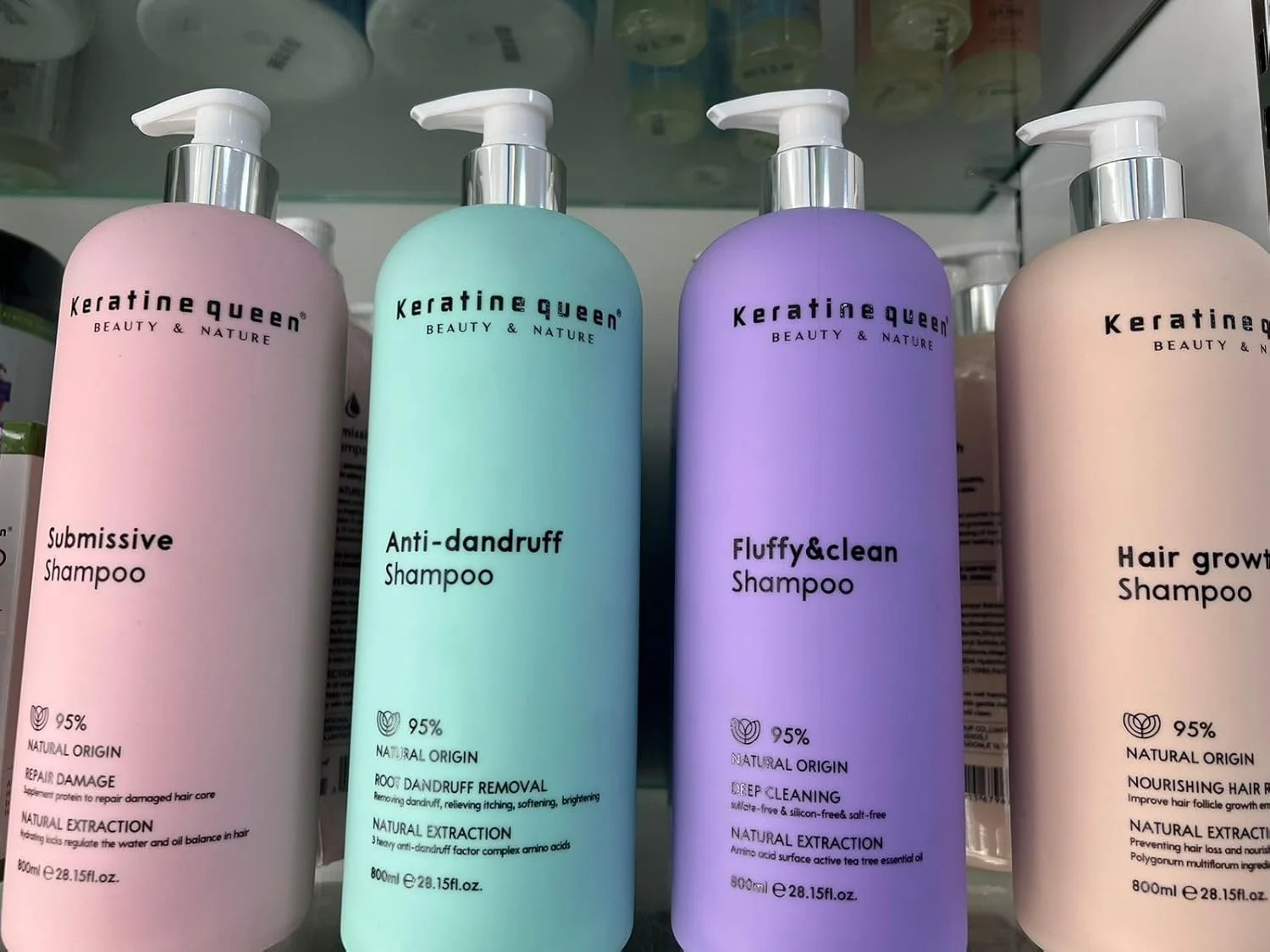 شامپو ضد شوره و مغذی ریشه مو پروتئین کوئین، عصاره طبیعی Beauty & Nature Origin، حجم 800 میلی لیتر شامپو ضد شوره و مغذی ریشه مو پروتئین کوئین، عصاره طبیعی Beauty & Nature Origin، حجم 800 میلی لیتر