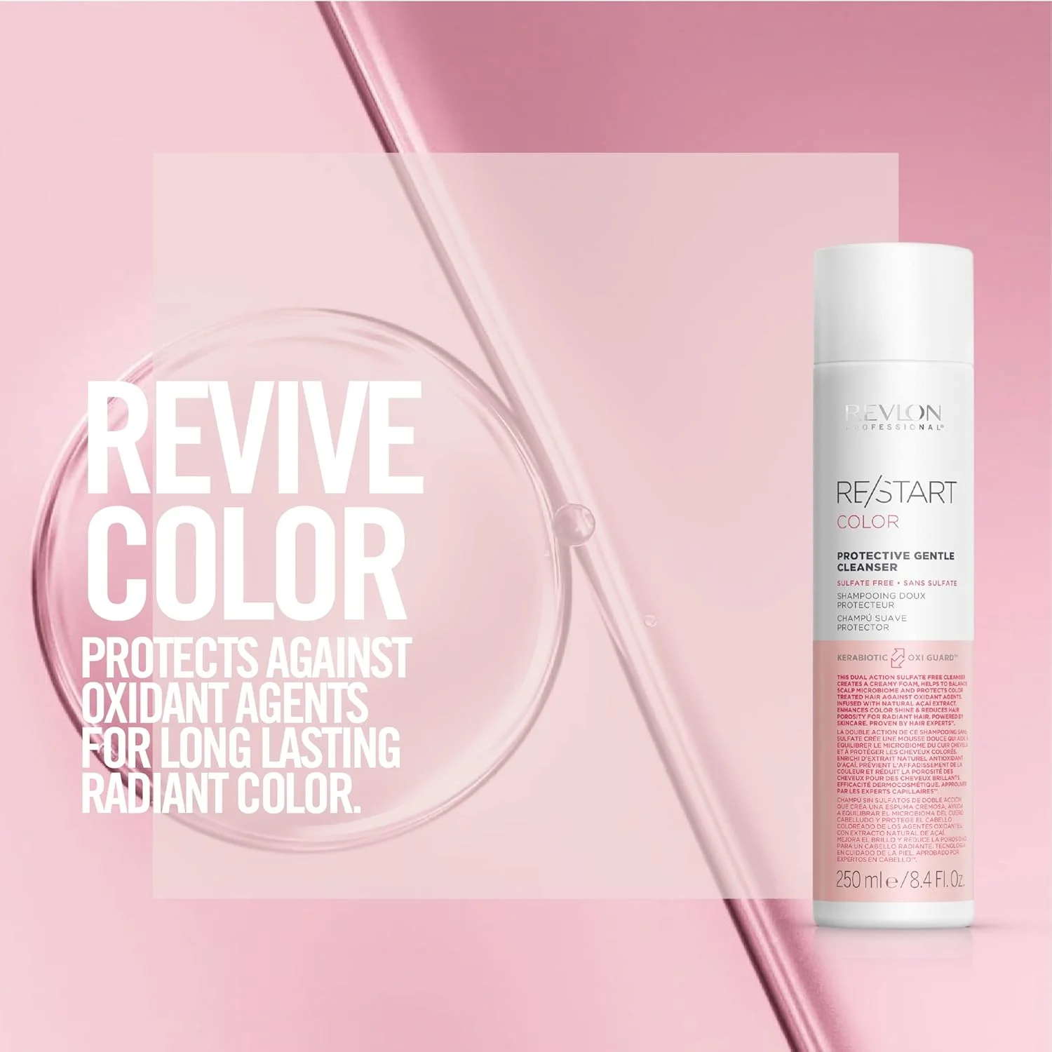 شامپو محافظ رنگ مو رولون پروفشنال، شوینده ملایم، درمان مو، برای موهای آسیب دیده و رنگ شده، محافظت و افزایش درخشندگی (250 میلی لیتر) مناسب برای خانم ها و آقایان