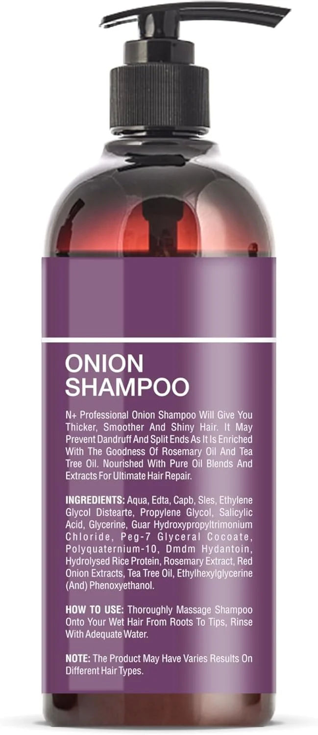 شامپو پیاز حرفه ای اِن پلاس، 300 میلی لیتر