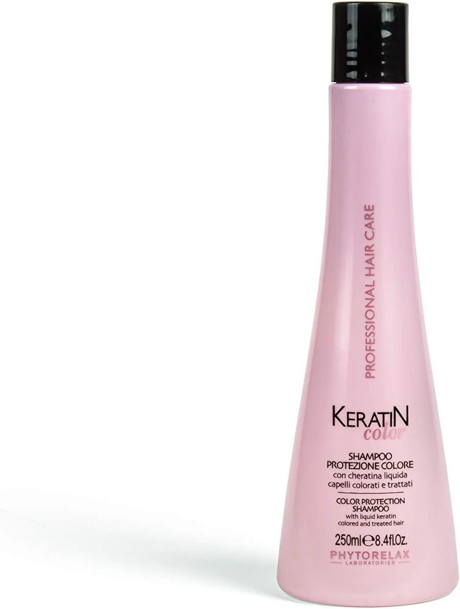 شامپو محافظ کراتین موهای رنگ شده و آسیب دیده فیتوریلاکس Bio Keratin حجم 250 میلی لیتر